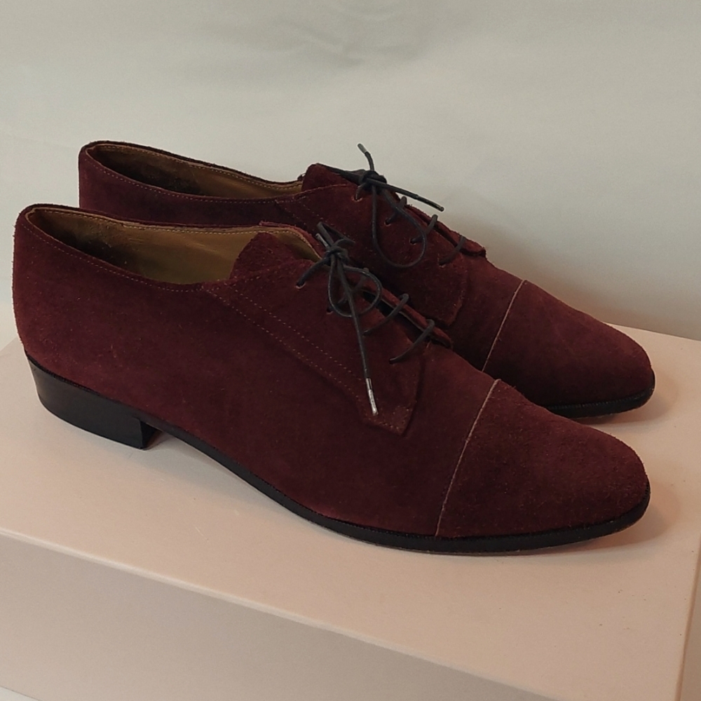 Emporio Armani suede loafers